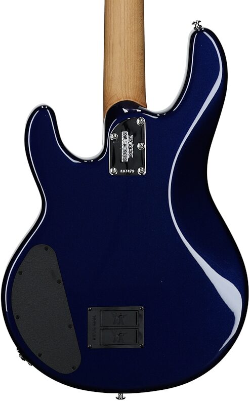 Ernie Ball Music Man StingRay Special HH Electric Bass (with Case), Butane Blue, Serial Number K07479, Body Straight Back