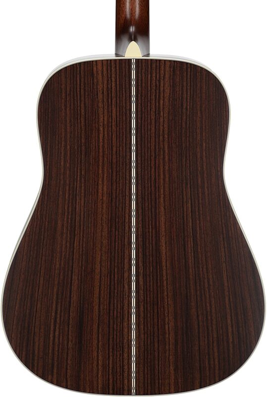 Martin D-28 Satin Acoustic Guitar (with Case), Burst, Serial Number M2914951, Body Straight Back