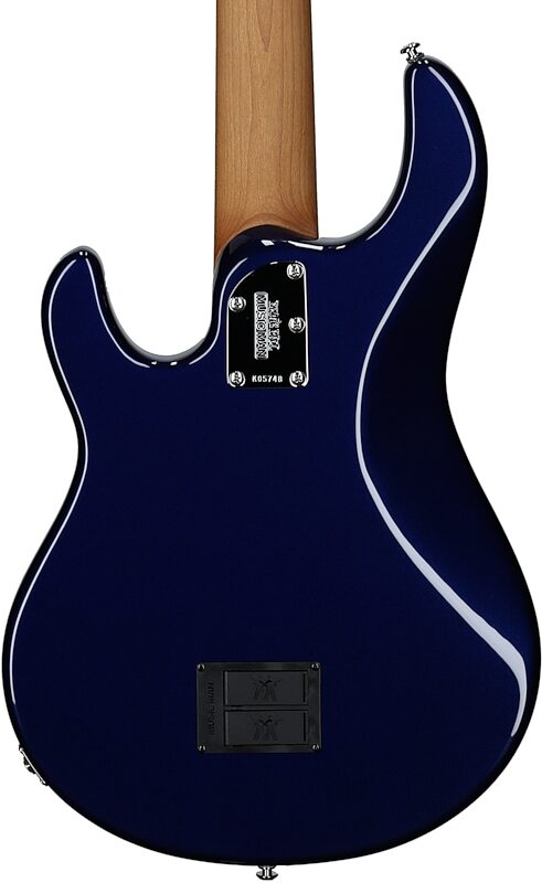 Ernie Ball Music Man StingRay 5 Special Electric Bass, 5-String (with Case), Butane Blue, Serial Number K05748, Body Straight Back