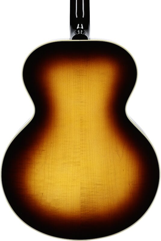 Gibson J-185 Original Acoustic-Electric Guitar (with Case), Vintage Sunburst, Serial Number 20595084, Body Straight Back
