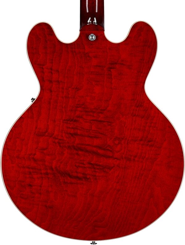 Gibson ES-335 Figured Electric Guitar (with Case), Sixties Cherry, Serial Number 202950209, Body Straight Back