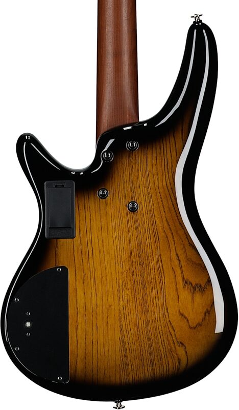 Ibanez SR4500 Prestige Electric Bass (with Case), Desert Sunset Burst, Serial Number 210001F2506187, Body Straight Back
