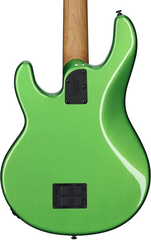 Ernie Ball Music Man StingRay Special Electric Bass (with Mono Case), Kiwi Green, Serial Number K06005, Body Straight Back
