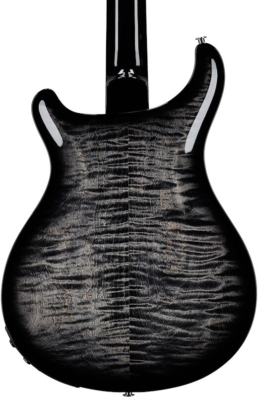 PRS Paul Reed Smith Hollowbody II Piezo Electric Guitar (with Case), Wraparound Smoke, Serial Number 0390897, Body Straight Back