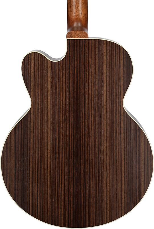 Gibson Parlor Rosewood EC Acoustic-Electric Guitar (with Case), Rosewood Burst, Serial Number 20705012, Body Straight Back