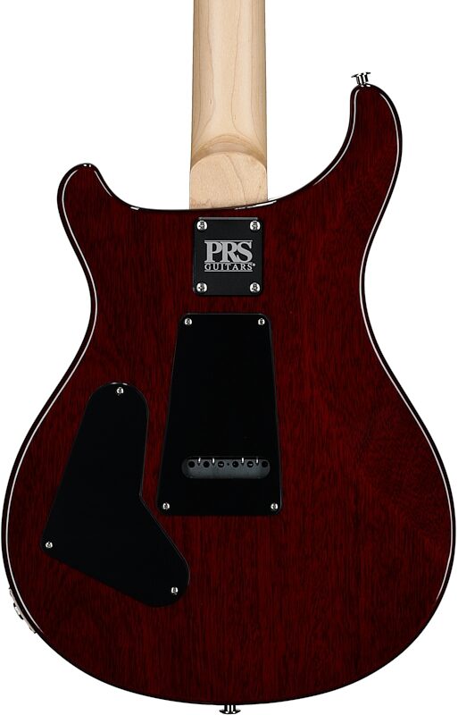 PRS Paul Reed Smith CE24 Electric Guitar (with Gig Bag), Dark Cherry Sunburst, Serial Number 0402530, Body Straight Back