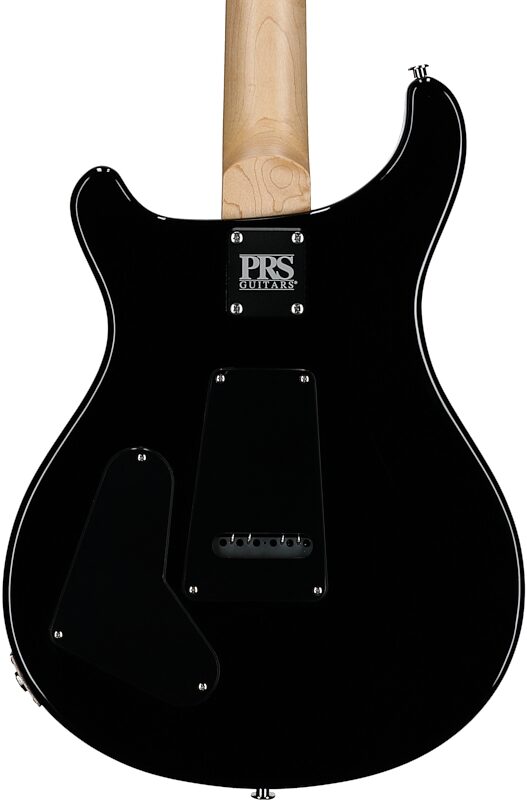 PRS Paul Reed Smith Swamp Ash Special Maple Electric Guitar (with Gig Bag), Black Doghair, Serial Number 0404781, Body Straight Back