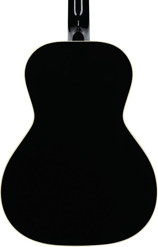 Gibson L-00 Original Acoustic-Electric Guitar (with Case), Ebony, Serial Number 20555079, Body Straight Back
