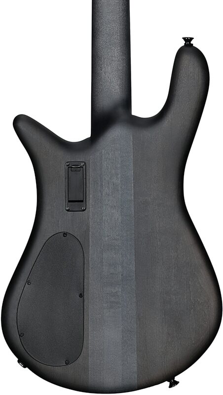 Spector Euro4 LX Electric Bass (with Gig Bag), Black Stain Matte, Serial Number 21NB22527, Body Straight Back