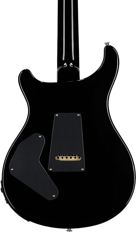 PRS Paul Reed Smith Custom 24 Piezo Electric Guitar (with Case), Black Gold Wrap Burst, Serial Number 0403871, Body Straight Back