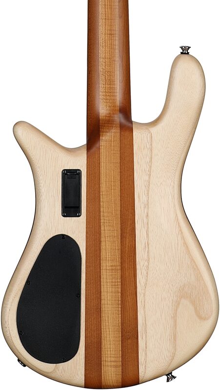 Spector Euro 5 RST Electric Bass, 5-String (with Gig Bag), Zebrawood Natural Matte, Serial Number NB22793, Body Straight Back