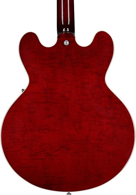 Gibson ES-335 Figured Electric Guitar (with Case), Sixties Cherry, Serial Number 207850052, Body Straight Back