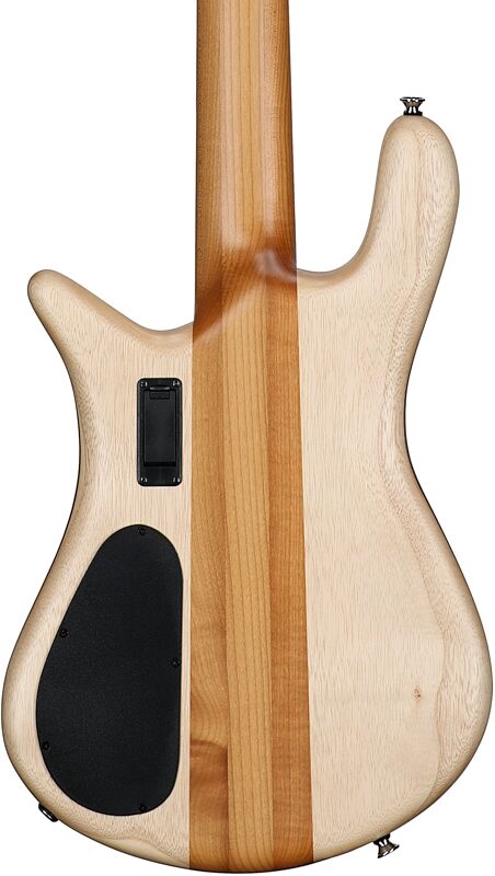 Spector Euro 5 RST Electric Bass, 5-String (with Gig Bag), Zebrawood Natural Matte, Serial Number NB22777, Body Straight Back