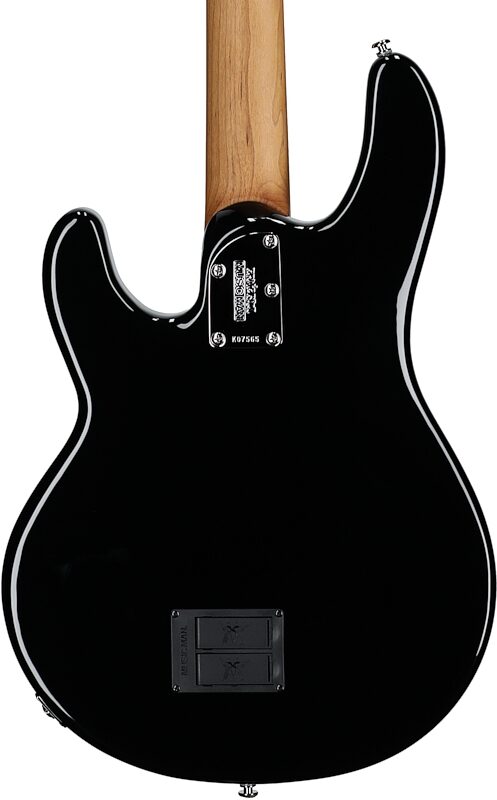 Ernie Ball Music Man StingRay Special Electric Bass (with Case), Black, Serial Number K07565, Body Straight Back
