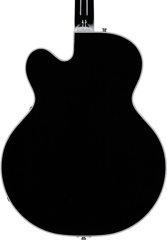 Gretsch Pro Collection Falcon Electric Guitar (with Case), Black, Serial Number JT25020666, Body Straight Back