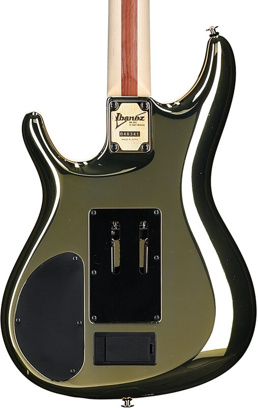 Ibanez JS1GD Joe Satriani Signature Electric Guitar (with Case), Goldboy, Serial Number 210001F2503707, Body Straight Back