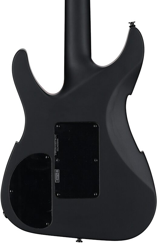 Peavey Vandenberg Electric Guitar (with Case), Matte Black, Serial Number 0ARCFA2000120, Body Straight Back