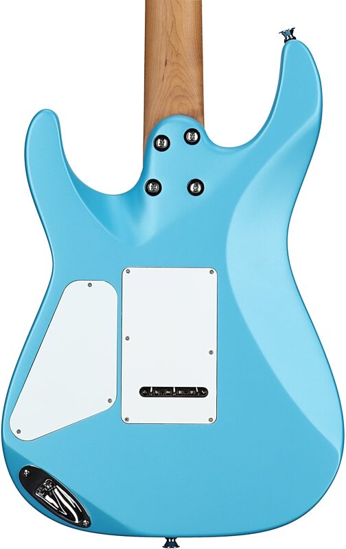 Charvel Pro-Mod DK24 HH 2PT CM Electric Guitar, with Maple Fingerboard, Matte Blue Frost, Body Straight Back