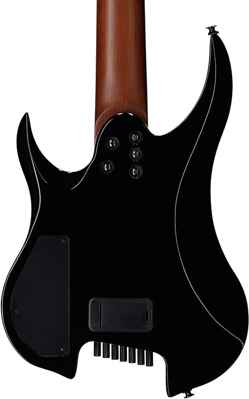 Legator Ghost 7 OD Multi-Scale Guitar, Jupiter Burst, Body Straight Back