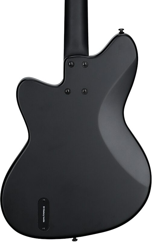 Ibanez TMB420B Talman Electric Bass, Black Flat, Body Straight Back