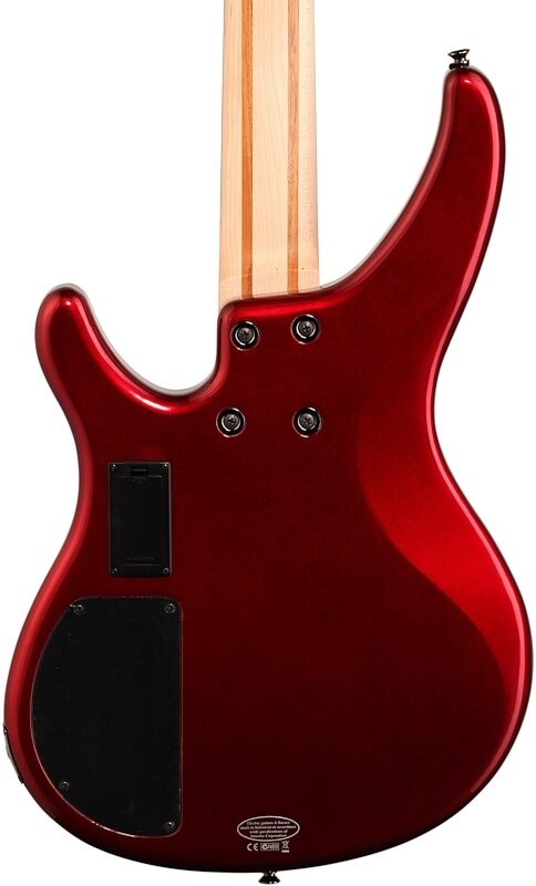 Yamaha TRBX304 Electric Bass, Candy Apple Red, Customer Return, Blemished, Body Straight Back