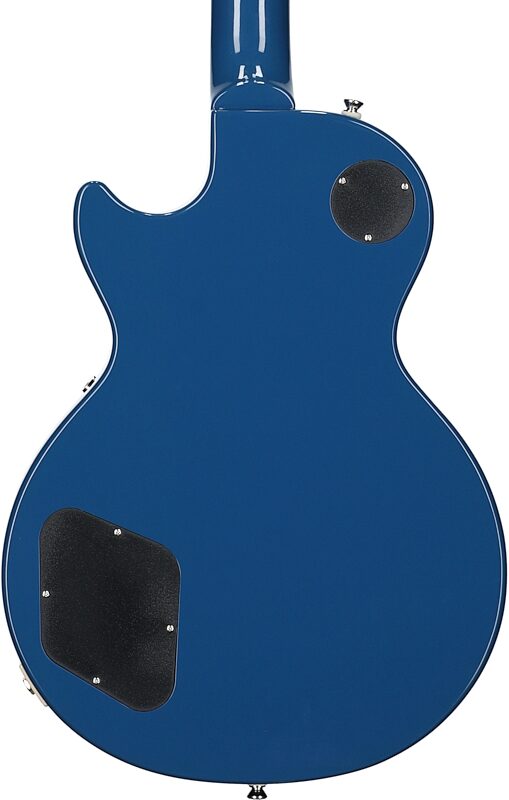 Epiphone Exclusive Les Paul Standard 60s Electric Guitar, Blue Sparkle, Body Straight Back