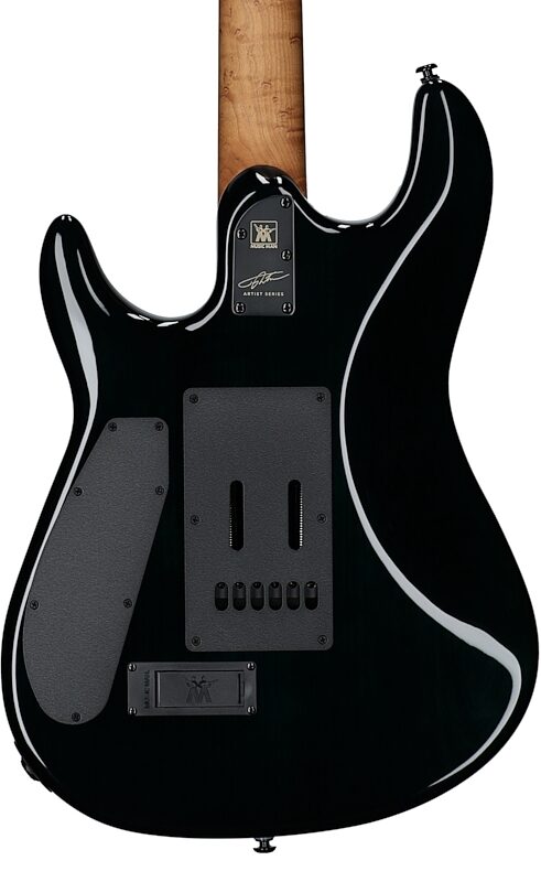 Ernie Ball Music Man Jason Richardson Cutlass HT Electric Guitar, (with Gig Bag), Kokiri Forest Green, Body Straight Back