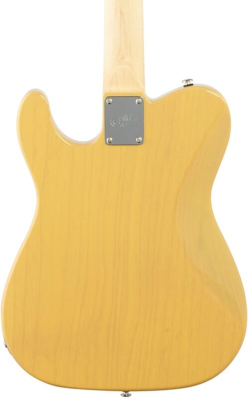 G&L Fullerton Deluxe ASAT Special Electric Guitar (with Gig Bag), Butterscotch, Body Straight Back