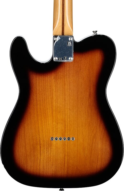 Fender Vintera II '50s Nocaster Electric Guitar (with Gig Bag), 2-Color Sunburst, Body Straight Back