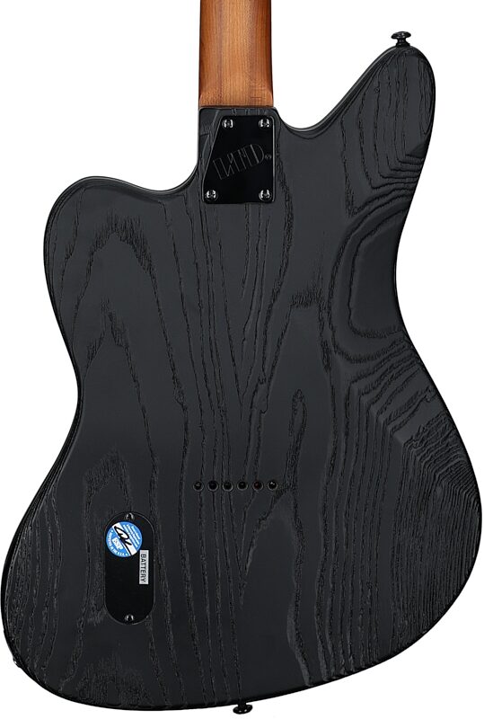 ESP LTD XJ-1HT Electric Guitar, Black Blast, Body Straight Back