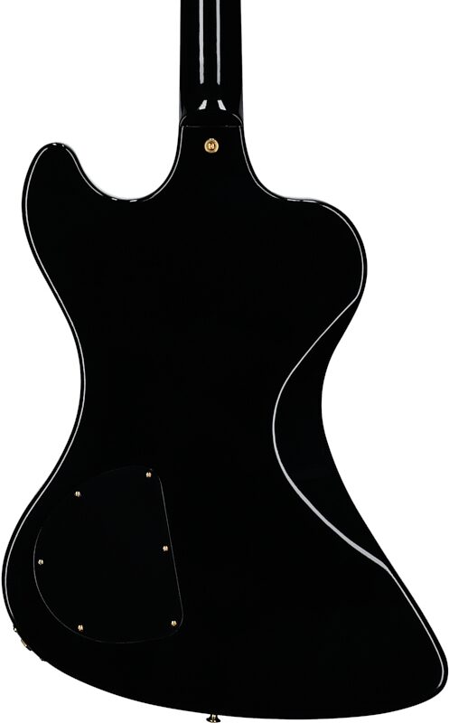 Gibson Custom Shop RD Custom Electric Guitar (with Case), Ebony, with Gold Hardware, Body Straight Back