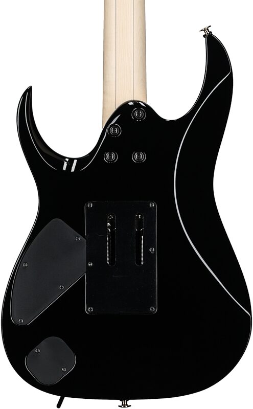 Ibanez RGA622XH Prestige Electric Guitar (with Case), Black, Body Straight Back