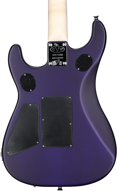 EVH Eddie Van Halen 5150 Series Deluxe Electric Guitar, Purple Daze, Body Straight Back