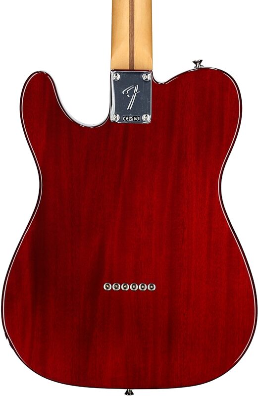 Fender Player II Telecaster Chambered Mahogany Electric Guitar, Transparent Cherry, Open Box (Very Good), Body Straight Back