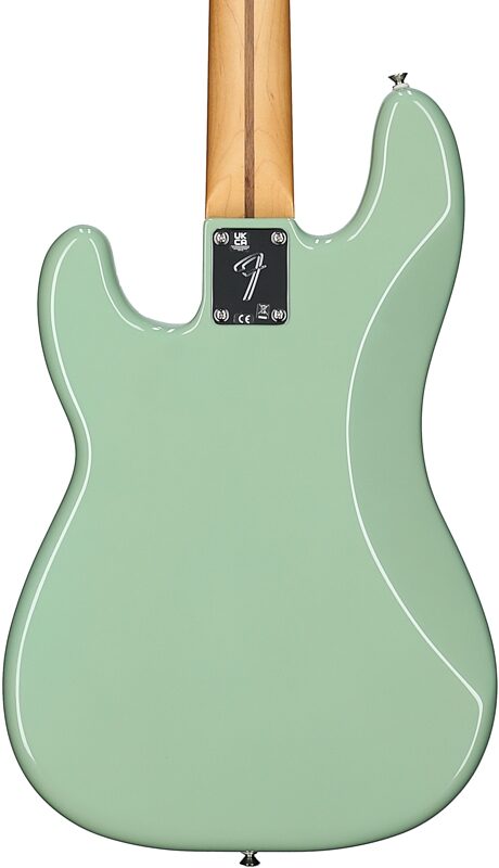 Fender Player II Precision Electric Bass, with Maple Fingerboard, Birch Green, Body Straight Back