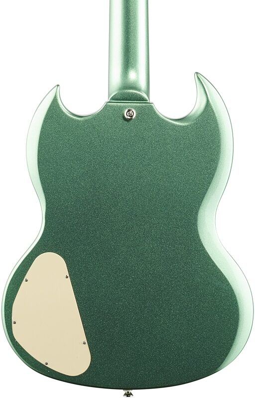 Epiphone SG Muse Electric Guitar, Wanderlust Green Metallic, Body Straight Back