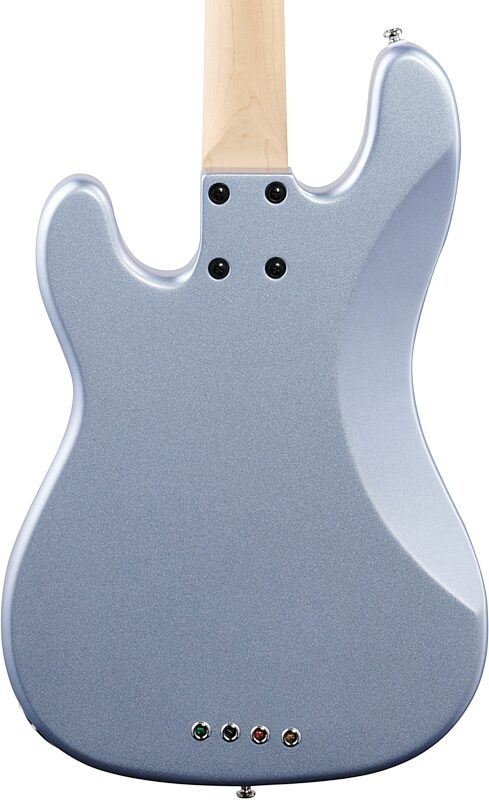 Lakland Skyline 44-64 Custom PJ Maple Fretboard Bass Guitar, Ice Blue, Body Straight Back