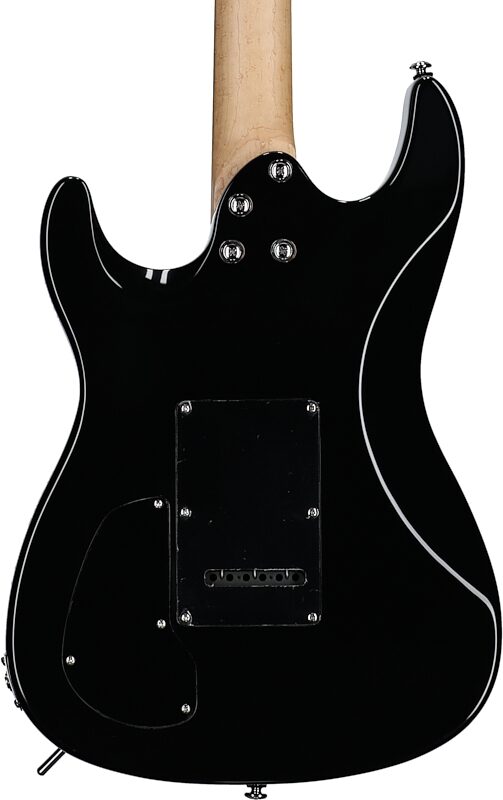 Chapman ML1 X Electric Guitar, Black Gloss, Body Straight Back