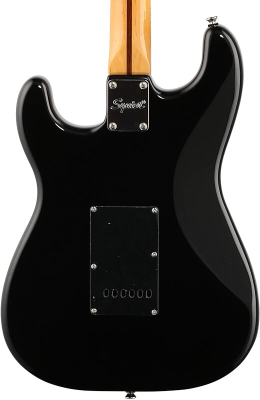 Squier Classic Vibe '70s Stratocaster HSS Electric Guitar, Maple Fingerboard, Black, Body Straight Back