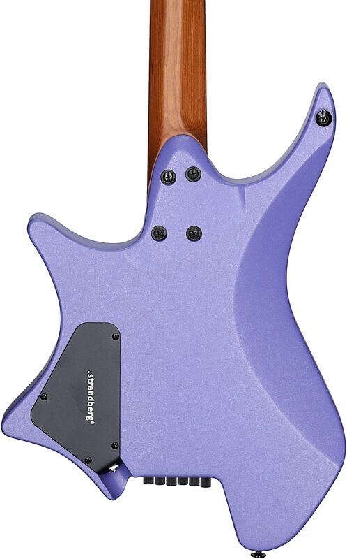 Strandberg Boden Essential 6 Electric Guitar (with Gig Bag), Future Dusk, Body Straight Back