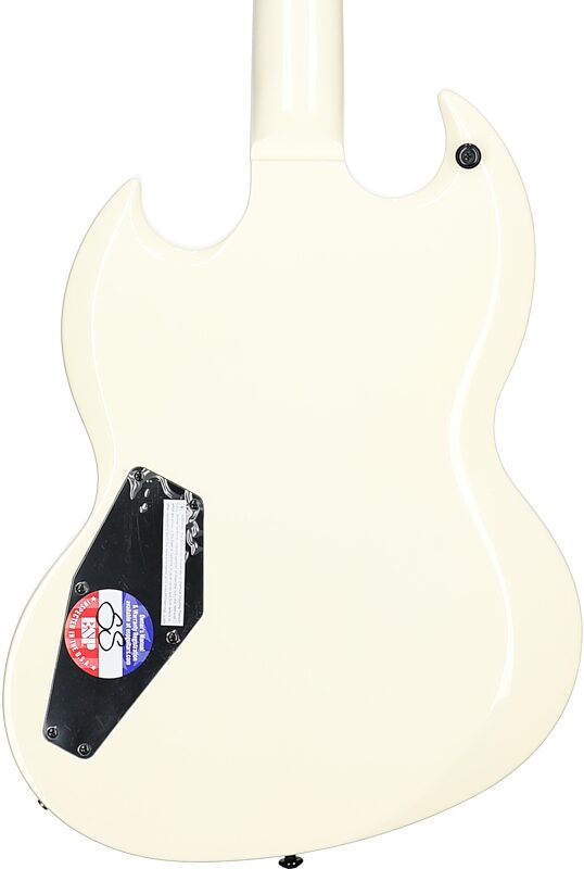 ESP LTD Viper 256 Electric Guitar, Olympic White, Body Straight Back