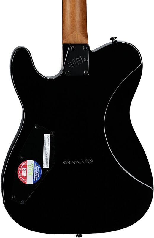 ESP LTD TE-200DX Electric Guitar, Blue Burst, Body Straight Back