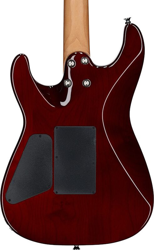 Charvel Pro Mod San Dimas SD1 Electric Guitar, Quilt Sangria, Body Straight Back