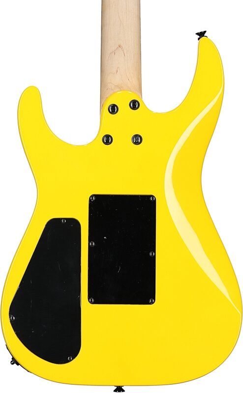 Jackson X Series Dinky DK3XR HSS Electric Guitar, Caution Yellow, Body Straight Back