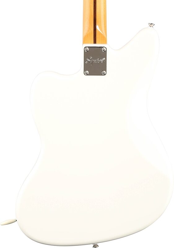 Squier Classic Vibe '60s Jazzmaster Electric Guitar, with Laurel Fingerboard, Olympic White, Body Straight Back