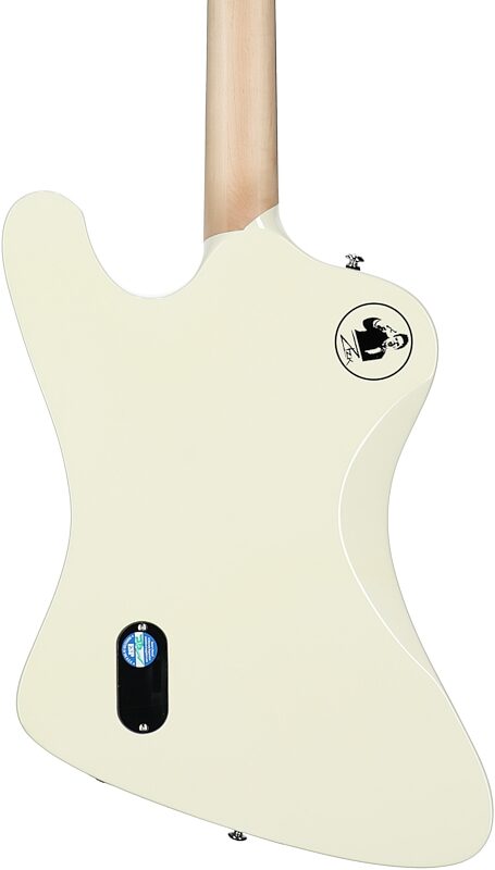 ESP LTD Richard Z RZL-PHX Electric Guitar (with Case), Olympic White, Body Straight Back