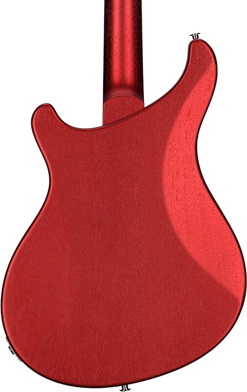 PRS Paul Reed Smith S2 Vela Satin Electric Guitar (with Gig Bag), Satin Red Apple Metallic, Body Straight Back