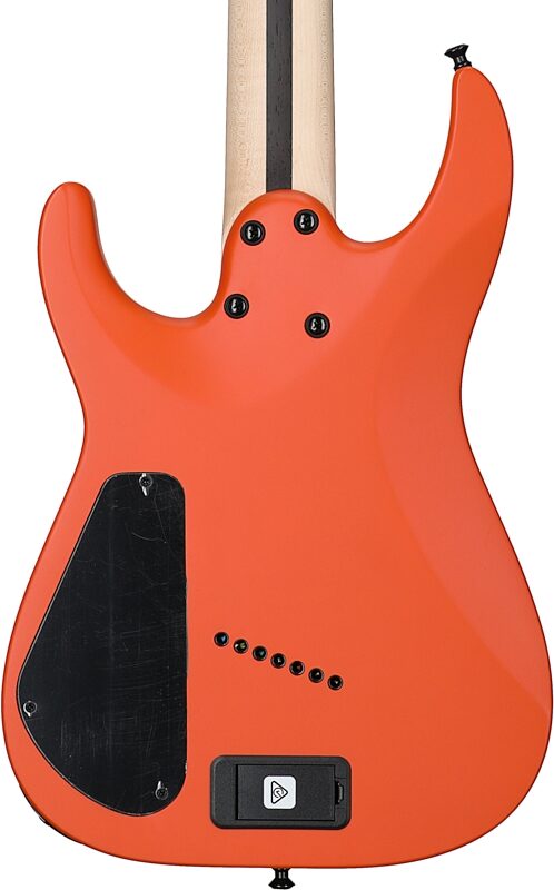 Jackson Pro Plus DK Modern HT7 7-String (with Gig Bag), Satin Orange, Body Straight Back