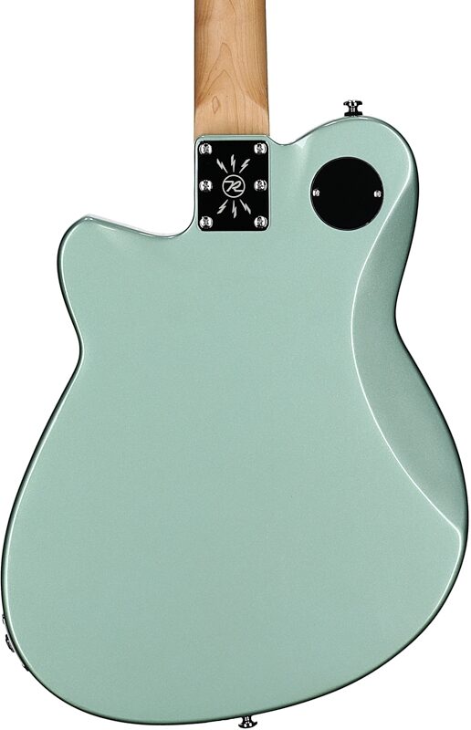 Reverend Charger 290 Electric Guitar, Metallic Alpine, Rosewood Fretboard, Body Straight Back