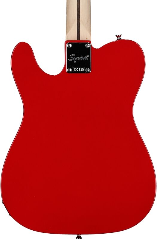 Squier Sonic Telecaster Electric Guitar, with Laurel Fingerboard, Torino Red, Body Straight Back